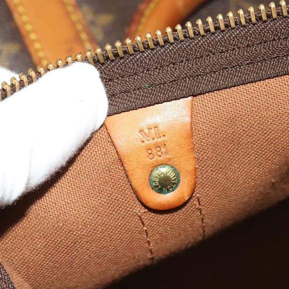 LOUIS VUITTON Monogram Keepall Bandouliere 60 Boston Bag M41412 LV Auth ti3031 - Picture 12 of 16